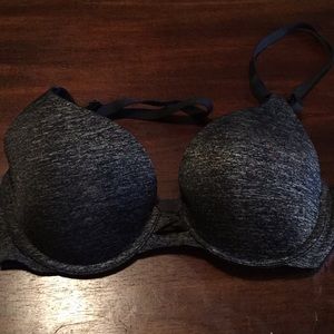 Black Victoria’s Secret perfect shape coverage bra